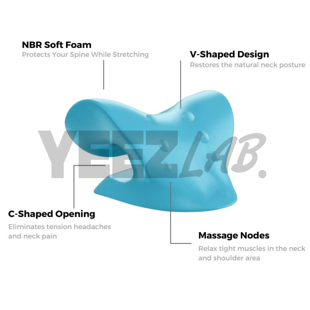 YeezLab™ Cervical Traction Pillow – Relieve Neck Pain and Improve Posture