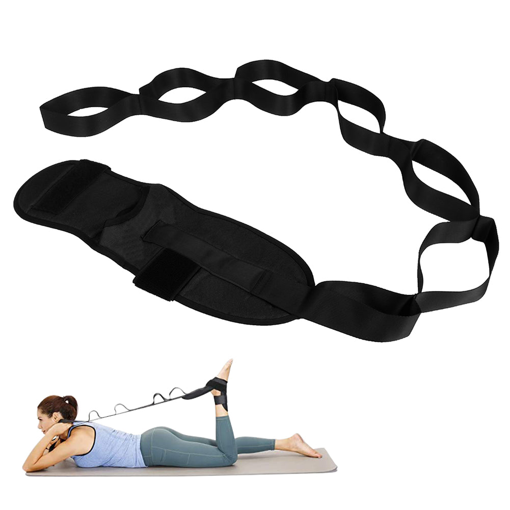 YeezLab™ Foot and Calf Stretcher Strap – Enhance Flexibility and Relieve Muscle Tension