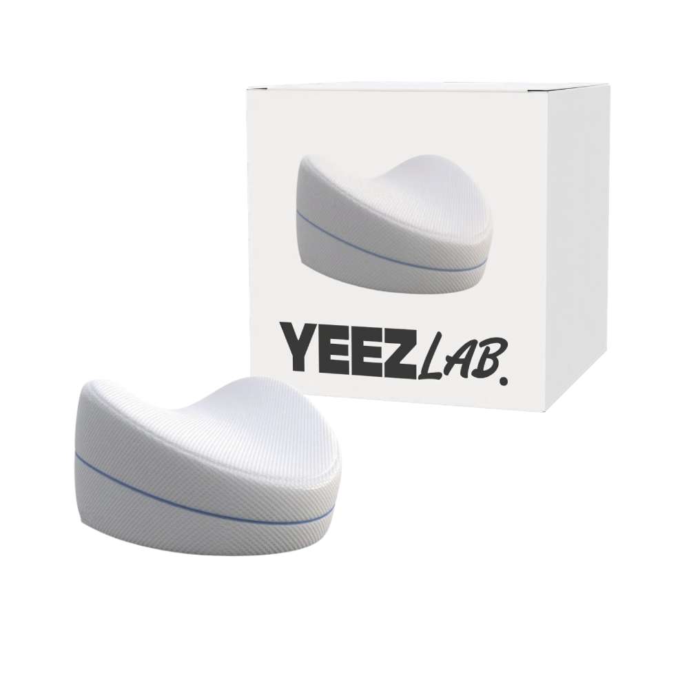 YeezLab™ Orthopedic Knee Pillow for Side Sleepers – Enhance Comfort and Spinal Alignment