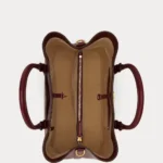 Large Leather Reagan Satchel - Image 2