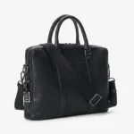 Executive Leather Computer Briefcase - Image 3