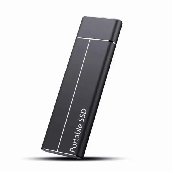 High Speed Black Portable SSD External Drive