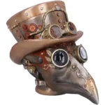 Gothic Automaton Apothecary Figurine – Steampunk Plague Doctor Statue - Image 5
