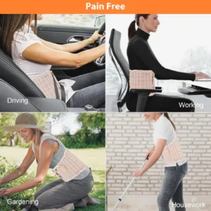 decompression belt daily use driving working gardening housework
