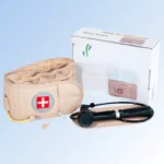 decompression belt with hand pump and product packaging box