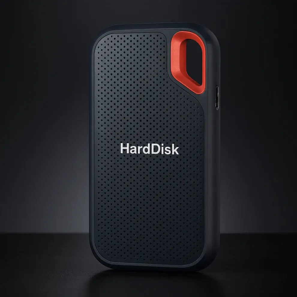 portable external ssd shockproof hard disk studio shot portable external ssd shockproof hard disk studio shot