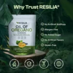 Resilia Organic Oil of Oregano with Black Seed Oil Softgels (6000mg) - Image 6