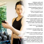 TENS 7000 Rechargeable Period Cramp Simulator & TENS Unit Muscle Stimulator - Image 7