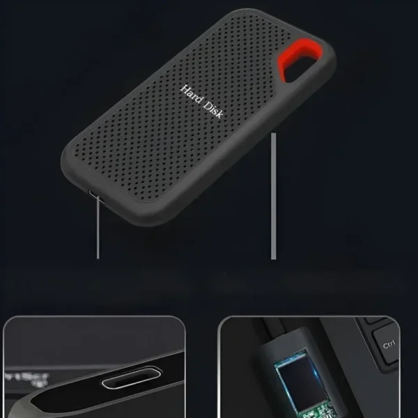 type c external ssd port connection speed feature diagram