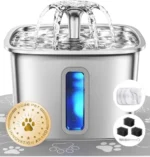Veken 108oz Stainless Steel Cat Water Fountain – 2026 - Image 10
